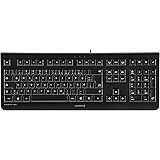 CHERRY KC 1000 WIRED KEYBOARD - BLACK