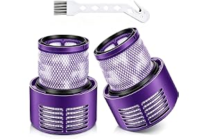 Enfeiya Ersättningsfilter, 2 stycken filter för Dyson V10 SV12-dammsugare