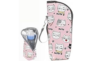RTRTGS RT Bolsa Aislada para Biberón, Bolsa Térmica Portátil para Leche Materna, Bolsa Térmica Bebé, Nevera Leche Materna, Calentador para Cochecito, para Exteriores y Viajes