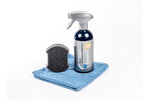 KEEPSMILE Koch Chemie Refresh Cockpit Care - Cuidado de cabina (incluye microfibra azul + esponja)