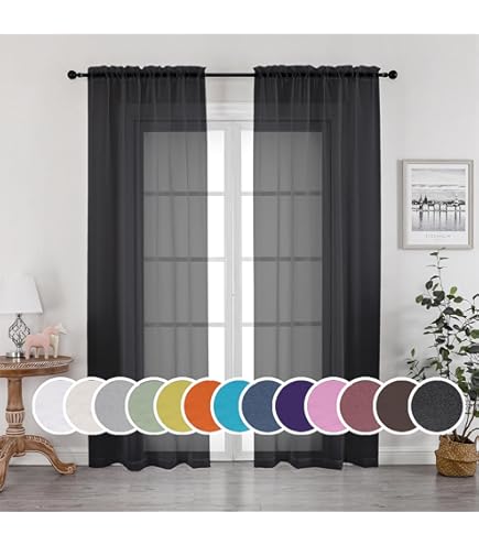 Tentainworks Soho Pannello Tendina Trasparente Con Occhielli – Colore Ostrica (150 Cm Larghezza) - 3