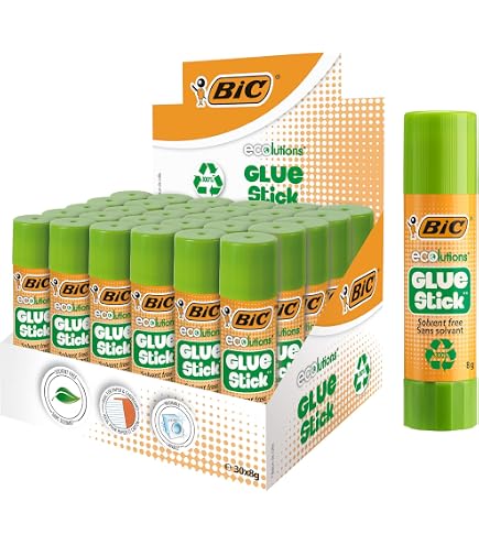 UHU Stic Magic, Confezione Da 6 Stick Di Colla Trasparente Da 8,2 G – Colla Stick Blu Che Diventa Invisibile – Senza Solventi - 2