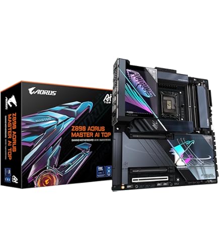 GIGABYTE ANAKART INTEL LGA1851 ATX Z890 AORUS MASTER : Amazon.com