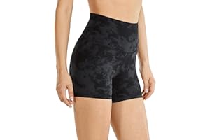 CRZ YOGA Naked Feeling Donne Sensazione di Nudo Yoga Pantaloncini - 10/15/20cm A Vita Alta Allenarsi Biker Pantaloncini