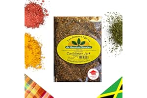 MABBY Epices Artisanales Unique de Guadeloupe | Saveurs Exotiques pour Cuisine Authentique | Épices du monde - Guadeloupe | Qualité Supérieure (JERK JAMAIQUE)