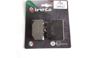 Brenta Bremsbeläge Organische Motorrad für Aprilia Scarabeo 100, Leonardo 125 und 150, SR 125