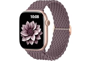 AMSKY Pleciony pasek kompatybilny z Apple Watch 40 mm, 44 mm, 45 mm, 41 mm, 42 mm, 38 mm, 49 mm, dla kobiet i mężczyzn, tkanina tekstylna, kompatybilna z iWatch Se Ultra Series 9, 8, 7, 6, 5, 4, 3, 2,