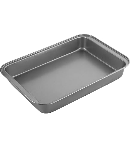 Teglia Antiaderente Per Forno – 38x30 Cm, Rivestimento PTFE, Sicura Per Alimenti