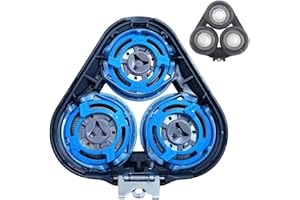 QHYSS SH50/52 wymienne głowice kompatybilne z Philips Series 5000 golarką elektryczną, nie do obudowy trójkątnej serii 5000, zamienna głowica ostrza pasuje tylko do okrągłych obudów z serii 5000 (S5xxx)