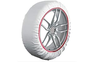 HABILL-AUTO Chaussettes Neige Textile Premium 235 45 R18-245 40 R18-245 45 R18-255 40 R18-265 35 R18-265 40 R18