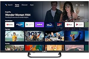 Smart Tech 32HA20V3 TV Android LED HD 32 Pouces (80cm) Triple Tuner Dolby Audio H.265 3xHDMI, 2xUSB, Résolution 1366 (H) × 768 (V)