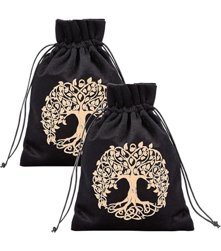 Dés Harry Potter Gryffondor pochette de rangement velours rouge pour jeu de rôle