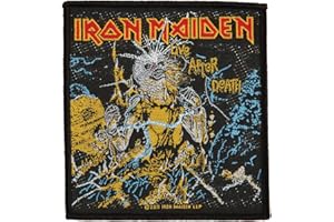 RAZAMATAZ Iron Maiden Live After Death Official Patch (10cm x 10cm)