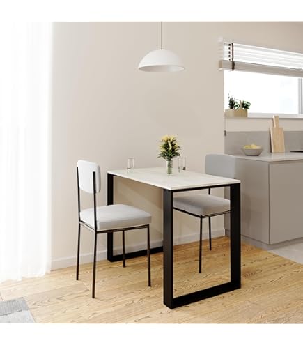 Mobilier Industriel Ensemble Table 2 Personnes LYNETH IDMarket - Bois Et Métal Noir Style Industriel Meuble Compact Range Bouteilles