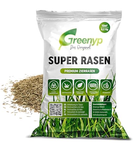 Greenyp® Sunny I dürreresistenter Trockenrasen I 5kg für