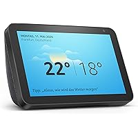 Echo Show 8 | Durch Alexa in Verbindung bleiben, Anthrazit Stoff