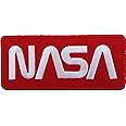 NASA Patch Embroidered Iron Sew On Astronaut Spaceman Fancy Dress Costume Badge