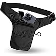 Fanny Pack Hippie Cotton (+Purse) Hip Bag | Drop Leg Bag Popper Waist Bag Pocket Fanny Pack Travel Pouch Belt Bags for Women bumbags for Ladies Festival