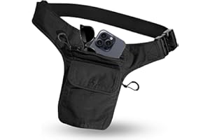 HAND-PRO Marsupio gamba laterale Rasta Hippie Uomo Rastafari tela di cotone Tracolla moto