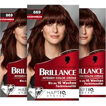 Brillance Intensiv-Color-Creme 906 Bronze Reflexion – 3er Pack, Für Strähnchen & Highlights