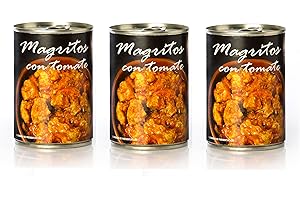 POLGRI DESDE 1967 ARTE DE CONSERVERIA 3 x Magritos con Tomate Polgri 390 grs. x 3 unds. Carne de Cerdo con Tomate