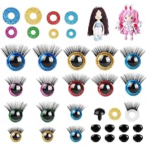 Lot De 620 Yeux Et Nez Sécurité Pour Amigurumi - Taille 6-14mm - Pour Crochet Et Poupées DIY