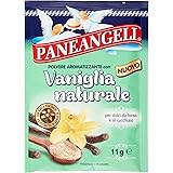 Paneangeli Polvere Aromatizzante con Vaniglia Naturale, con Estratto di Vaniglia e Bacche di Vaniglia Macinate, Pronta per l’