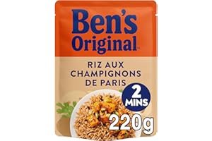 Ben's Original Riz aux Champignons de Paris 2 min (1x 220g)
