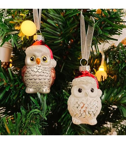 SIKORA Fliegenpilz Christbaumschmuck – Handbemalte Glasfigur Als Weihnachtsbaum-Anhänger