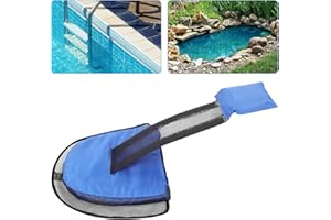 Qooloo Piscine de sauvetage d'animaux - Rampe de sauvetage pour piscine - Bleu