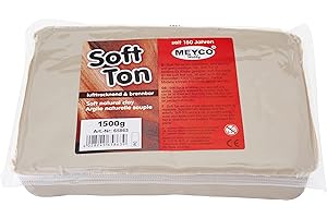 MEYERCORDT GMBH Soft-Ton, 1,5 kg Natur Natur