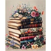 MEIYUDA Peinture Par Numéro Girafes – Toile 30x40 Cm, Kit DIY Acrylique, Décoration Maison, Cadeau Adulte