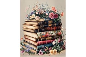 Daisen Art Peinture Numero Adulte, Peinture Numero Adulte Fleurs, DIY Peinture Acrylique pour Adultes Débutants, Numero d'Art cheerful painting 30×40cm