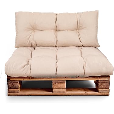 YEFU Set di cuscini di ricambio per sedie da patio, 101 x 61 cm