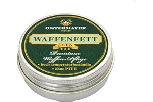 Ostermayer Jagd Gun Grease Gold -50 °C to +250 °C Special Lubricant for Firearms, with Micro Ceramic, without PTFE and Silicone.