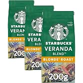 Starbucks Veranda Blend &Ouml;ğ&uuml;t&uuml;lm&uuml;ş Kahve 200 g (3 paketi)