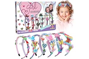 CITSKY Arts and Crafts for Kids Age 5-12: Toys for 5 6 7 8 9 Year Old Girls | Fashion Girls Hair Accessories Craft Kit | That Allows Girls to Make Their Own Unique DIY Butterfly Hair Accessories