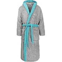 normani 100% Baumwoll Bademantel Saunamantel zweifarbig und einfarbig mit und ohne Kapuze für Damen und Herren (Gr. XS - 4XL)