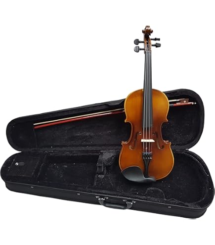 Kindergeige Aus Holz | Musikspielzeug Für Kleinkinder | 41cm | Hellbraun | Früherziehung Instrument