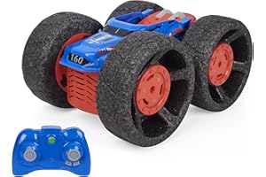 Air Hogs Super Soft, Jump Fury with Zero-Damage Wheels, Extreme Jumping Remote Control Car, Kids’ Toys for Kids aged 4 and up, 1:15 Scale