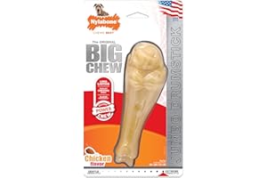Nylabone Ekstremalnie wytrzymała zabawka do żucia dla psa duża kość udka indyka, oczyszcza zęby, smak kurczaka, XXL, dla psów powyżej 23 kg