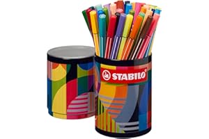 ‎STABILO STABILO - Premium-Filzstift - Pen 68 - ARTY - 45er Metalldose