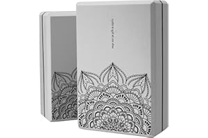 LaiEr Yoga Block (Set of 2) 9"x6"x3" High Density EVA Foam Brick, Non-Slip Surface Soft and Light for Yoga, Pilates, Meditation