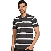 Cazibe Men's Striped Regular fit T-Shirt