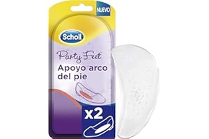 Scholl Party Feet, plantillas apoyo arco del pie con tecnología Gel Activ, confort y protección todo el día, 2 almohadillas