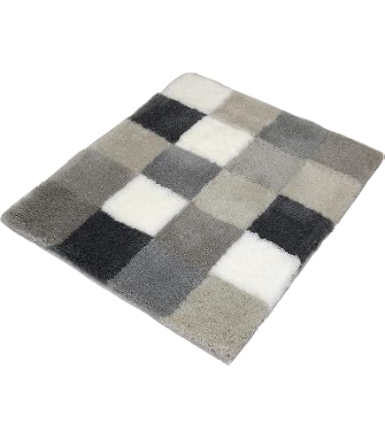 Kleine Wolke Badteppich 'Monrovia', Old Rose, 60x60 Cm | Aus Polyester-Microfaser, Rutschhemmend | Maschinenwaschbar Bei 40°C