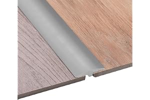 Övergångsprofil självhäftande, T-profil 5 x 300 cm, flexibel PVC övergångslist golv för alla typer av golv, kan skäras till s