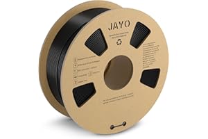 JAYO PLA+ Filament 1.75mm, PLA Plus 3D Drucker Filament 1.1kg Spulen, Neatly Wound Filament, Maßgenauigkeit +/- 0,02, Zähigke
