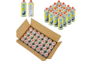 Taylor & Brown 28 x Butane Gas Bottles Canister Cartridge Canisters Cylinder | For Camping Stove Cooker, Heater, Barbecue or BBQ, Weed Burner, Kitchen Blow Torch