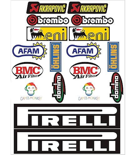 3 Pezzi Adesivi Per Moto Cross Sticker Motorsport Adesivi Per Decalcomanie Per Moto Adesivi Auto Sport Kit Moto Adatto Per Moto Skateboard Auto Caschi - Foto 2